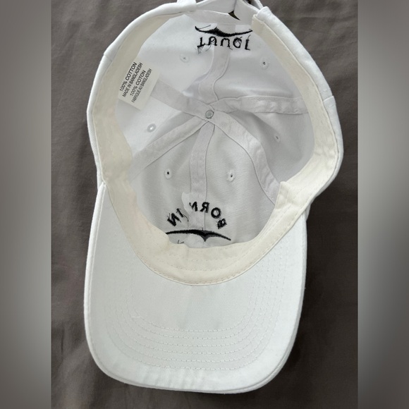 NWOT White Born in Miami Hat - Picture 3 of 4